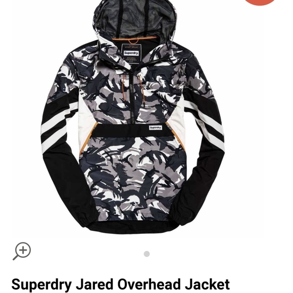 superdry jared overhead jacket